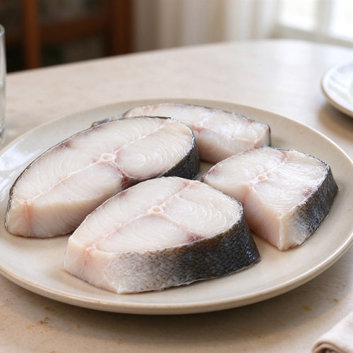 Fresh Flatfish Steaks Boneless White