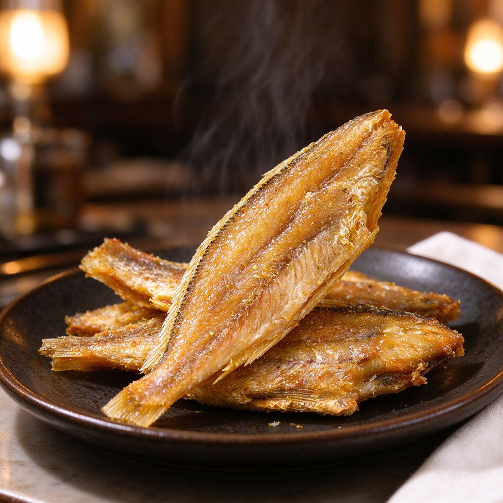 Crispy Fried Yellow Croaker Fish