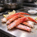 Premium King Crab Legs Cooked