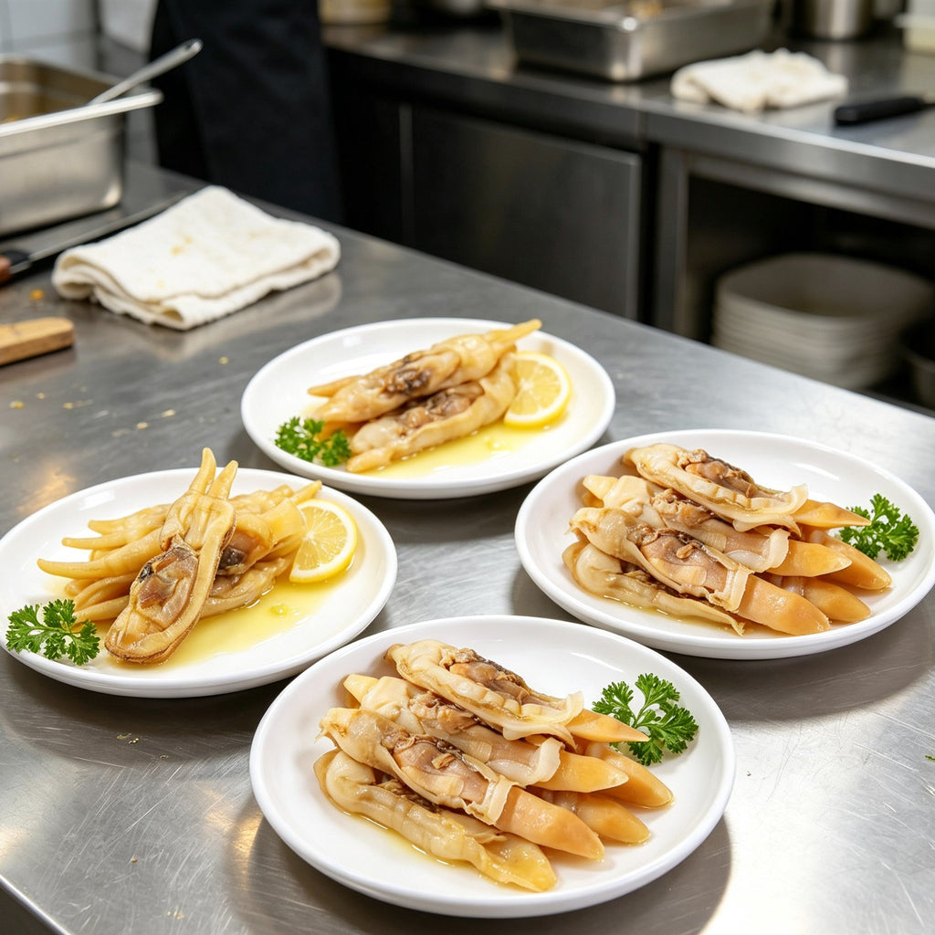 Fresh Prepared Razor Clam Meat