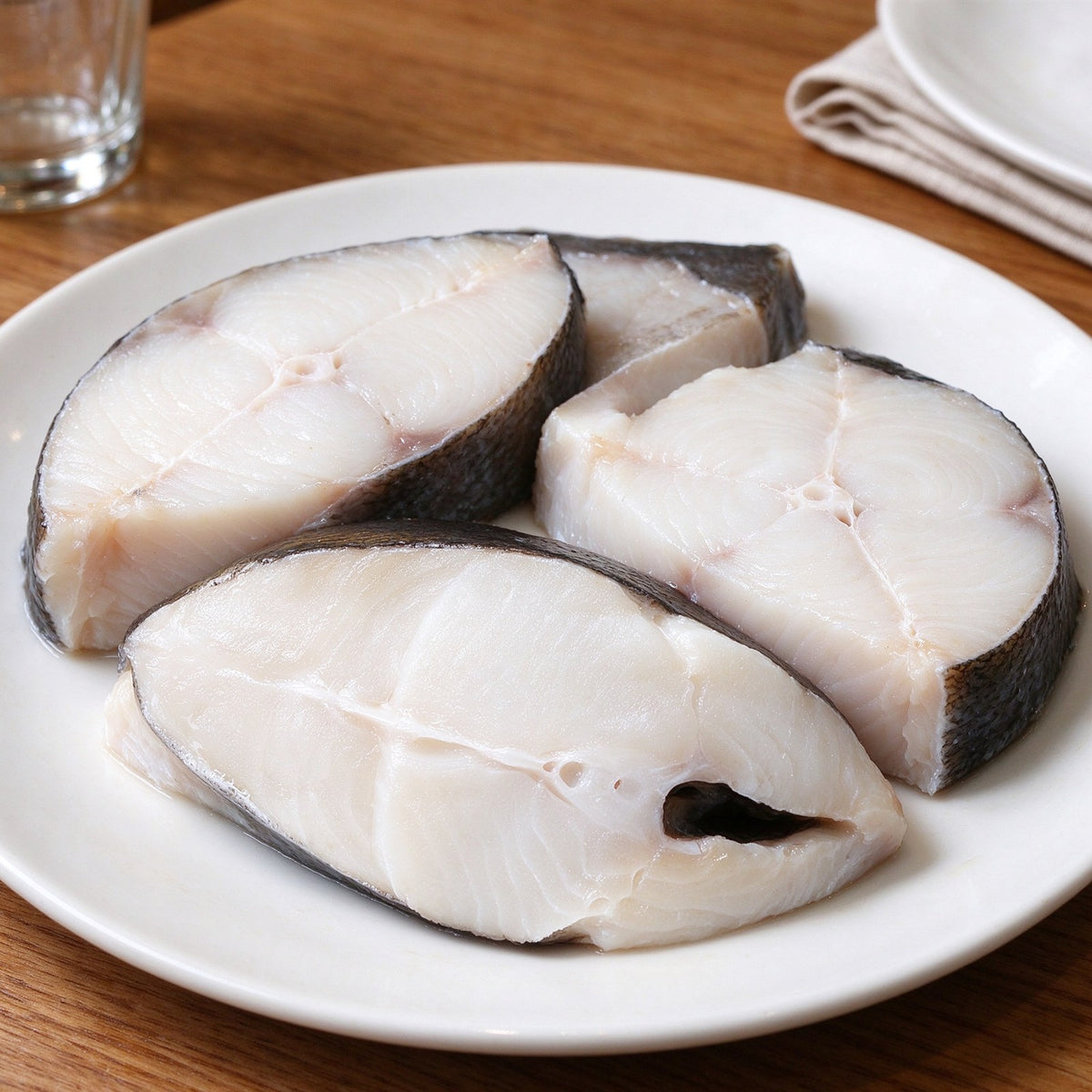 Fresh Flatfish Steaks Boneless White